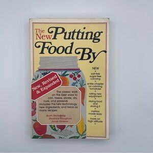 The New Putting Food By Book - Cream Cover